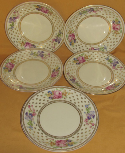 Assiettes plates porcelaine - plates,