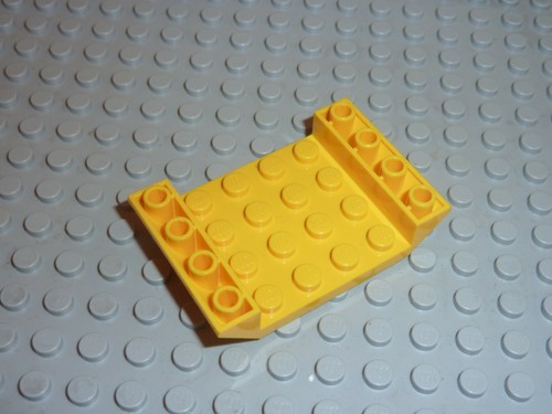 Lego yellow slope - yellow, réf