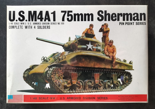 M4a1 75mm sherman 1 48 - sherman, 1/48