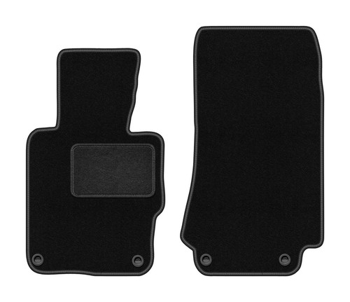 Tapis sol velours noir - velours,