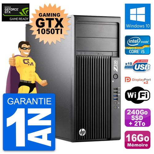Z230 gaming gtx 1050ti - hp,