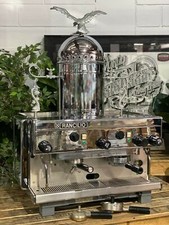 RANCILIO 1980 VINTAGE Z9 SEMI AUTOMATIQUE 2 GROUPES CHROME MACHINE A CAFE...