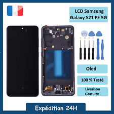 Écran LCD Pour Samsung Galaxy S21 FE 5G Avec Châssis Oled Complet + Outils