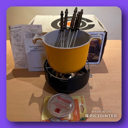 Service fondue creuset - a,