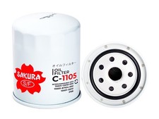 Filtre à huile Sakura pour: CITROEN: C1, C1 II (B4), PEUGEOT: 107, 108, DAIHATSU