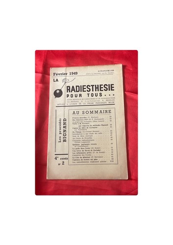 Revue radiesthesie pour - revue,