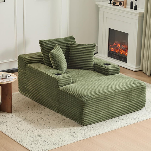 Oversized chaise lounge - 66",