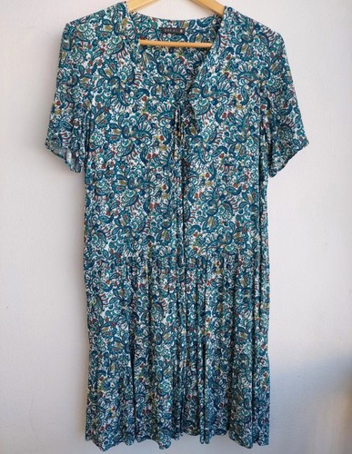 Robe fluide imrpimée - fluide, et