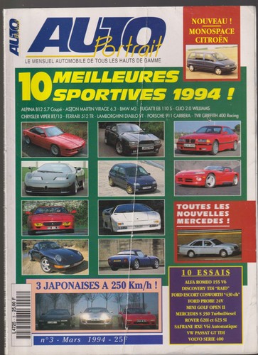 Auto portrait sportives - auto, n°03