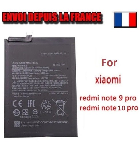 Batterie pour xiaomi bn53 - pour,