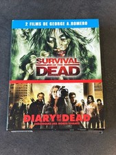 SURVIVAI OF THE DEAD + DIARY OF THE DEAD COFFRET 2 BLURAY GEORGE A ROMERO VF