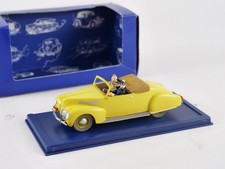 En voiture Tintin 1/43 Le cabriolet du capitaine Haddock des sept boules de