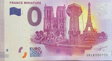BILLET 0  EURO  LA FRANCE