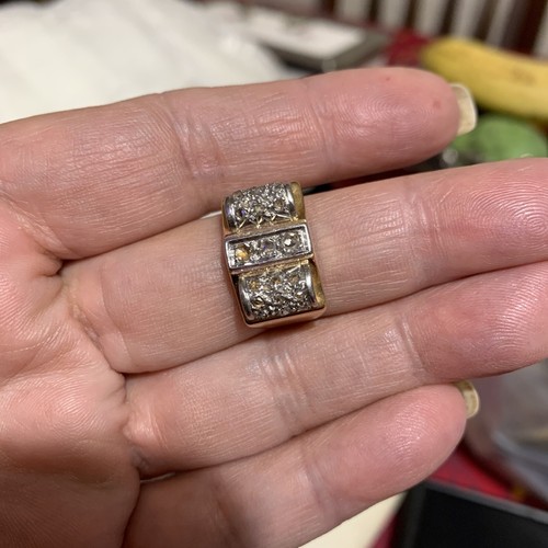 Bague ancienne tank 18k - tank,