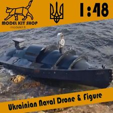 1:48 - Drone Naval Ukrainien & figurine