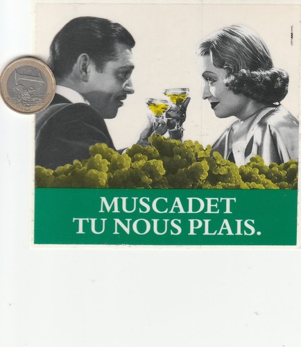 Autocollant vin muscadet - autocollant., vin.