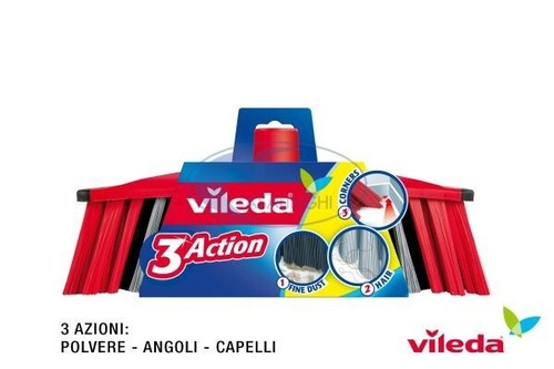Balai vileda azioni poudre - balai, 3-azioni