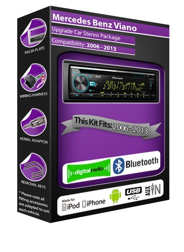 Radio dab mercedes viano - radio,
