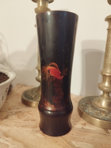 Vase laqué vietnam - vase,