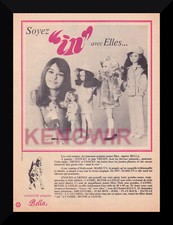 Publicité Print Ad BELLA  Snouky Tressy  Marilyn  Cathie Vintage 1967  Pub  Rare