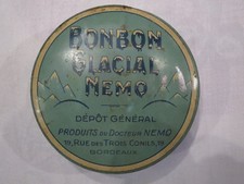Boite métal ! Boite Bonbon Glacial Nemo !