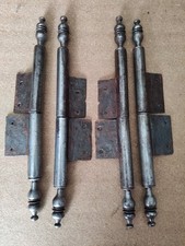 2 paire de fiche a larder , fer forger , armoire XVIII é siécles , 30-31,5 cm