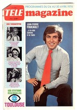 ▬►Télé Magazine 1068-1976 JEAN PIERRE FOUCAULT_GIGLIOLA CINQUETTI_HERBERT PAGANI
