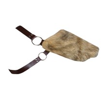 Cape d'armure d'épaule en fausse fourrure pour festival, couverture