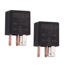 2 Pièces Relais 12V 30A 4