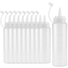 10Pcs Bouteilles à Sauce