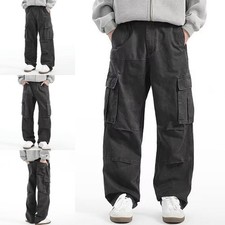 Pantalon multipoches homme