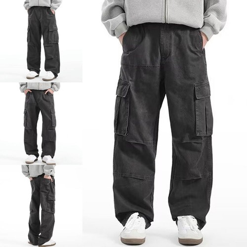Pantalon multipoches homme