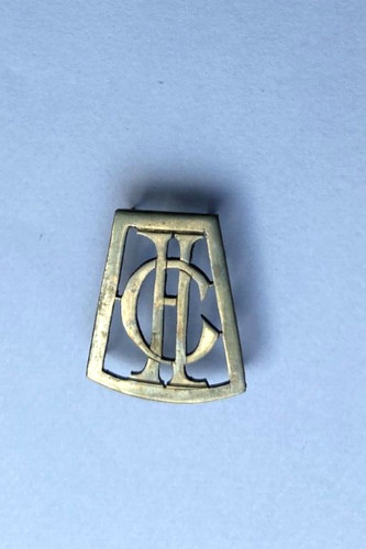 Monogramme initiales ou - initiales, hc,