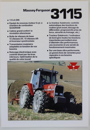 Prospectus massey ferguson - massey,