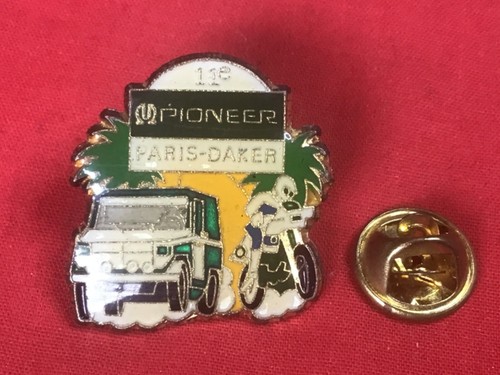 Pins paris dakar 11eme pioneer - dakar,