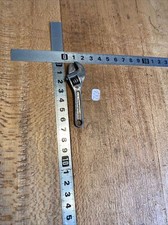 (n°182 OLD TOOL  OUTIL ANCIEN de Mécanicien Mini Clé à molette Made Germany