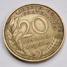 Pièce de monnaie 20 centimes