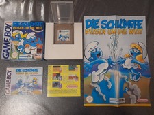 les schtroumpfs autour du monde die schlümpfe nintendo game boy GB complet NOE