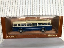 Bus autocar saviem sc1 bleu - bus,