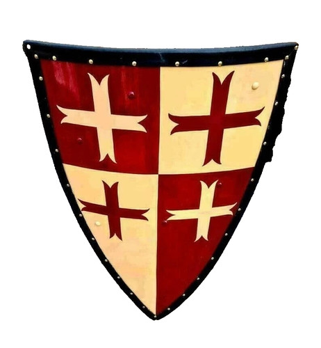 Bouclier médiéval chevalier