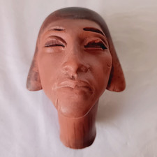 ANCIENNE TETE EGYPTIENNE TERRE