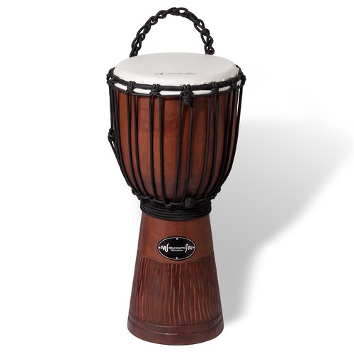 Djembe drum 50cm hand carved - hand,