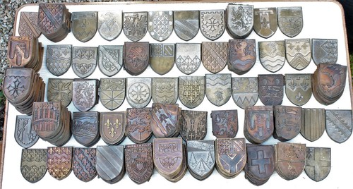 Ecusson blason bronze - , 57