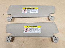 2004-08 Chrysler Crossfire Roadster pare-soleil pare-soleil gris set droit + ...