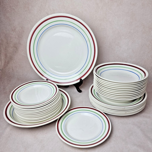Service assiette gien - service, vintage