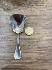 Ancienne pelle a sel saupoudreuse  ?? en argent massif minerve 17,5 gr