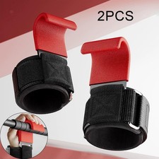 2 pièces Crochets de soulèvement de poids pour la musculation à soulevé de