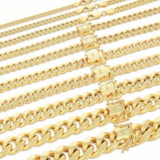 Chaîne Collier Bracelet Miami