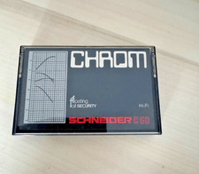Cassette audio Schneider Chrom