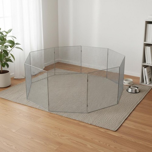 Enclos grillagé pliable - enclos,